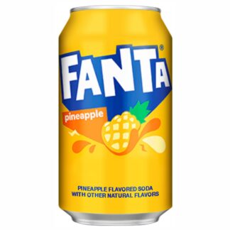 Fanta Pineapple 355ml USA (Pack 12)