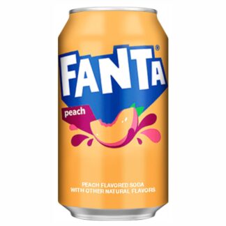 Fanta Peach 355ml USA (Pack 12)