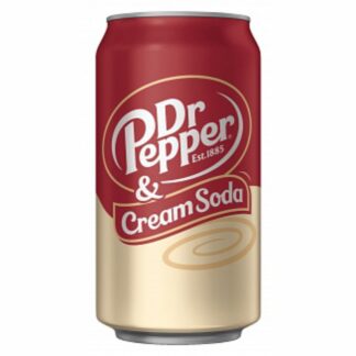 Dr Pepper Cream Soda 355ml USA (Pack 12)