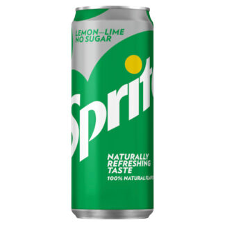 Sprite No Sugar Lemon-Lime 330ml (Pack 24)