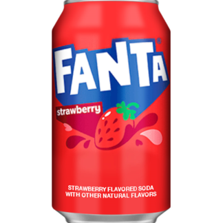 Fanta Strawberry 355ml USA (Pack 12)