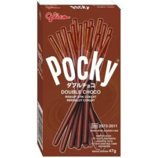 Pocky Double Choc 43g THAI (Pack 10)