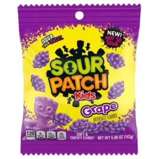Sour Patch Kids Grape 101g USA (Pack 12)