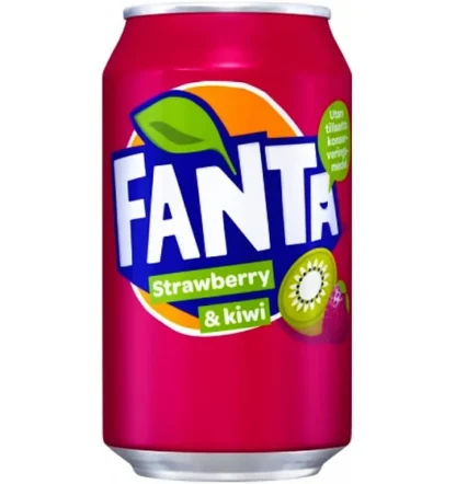 Fanta Strawberry & Kiwi 330ml (Pack 24)