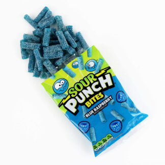 Sour Punch Bites Blue Raspberry 142g USA (Pack 12)