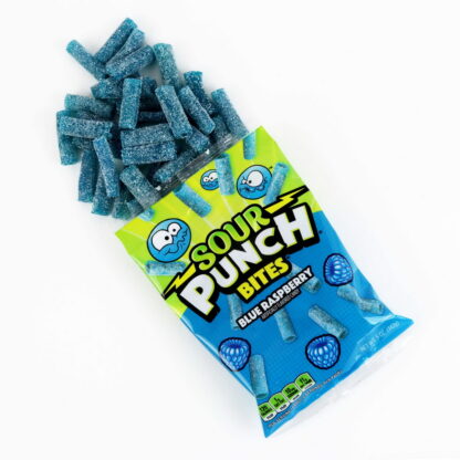 Sour Punch Bites Blue Raspberry 142g USA (Pack 12)