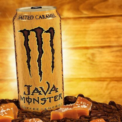 Java Monster Salted Caramel Coffee 444ml USA (Pack 12)