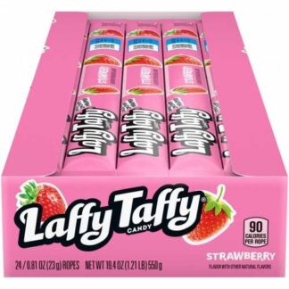 Laffy Taffy Strawberry Rope 23g USA (Pack 24)