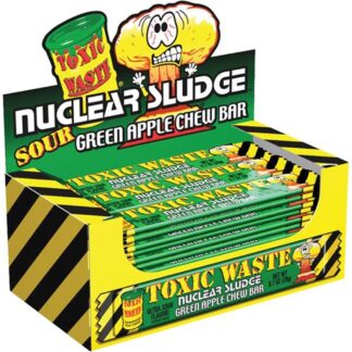 Toxic Waste Nuclear Sludge Chew Bar Sour Apple (Pack 50)