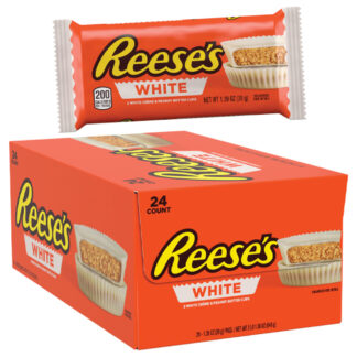 Reeses White Peanut Butter Cups 40g USA (Pack 24)