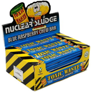 Toxic Waste Nuclear Sludge Chew Bar Blue Raspberry 20g (Pack 50)