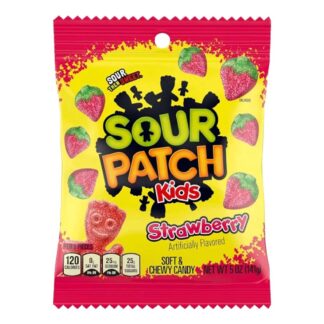 Sour Patch Kids Strawberry 102g USA (Pack 12)
