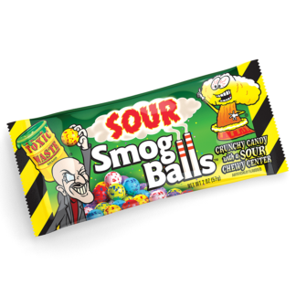 Toxic Waste Sour Smog Balls 48g (Pack 24)
