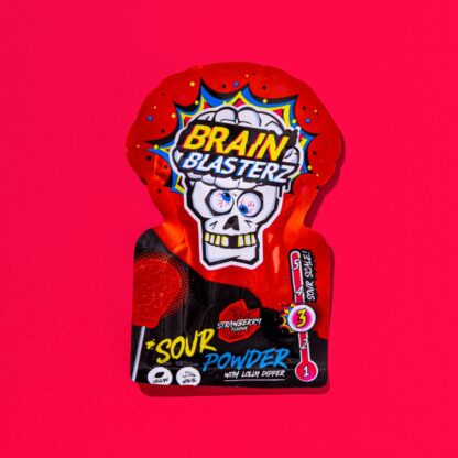 Brain Blasterz Sour Powder Dipper 10g (Pack 30) - immagine 2