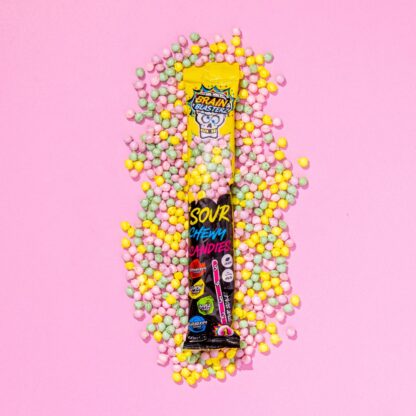 Brain Blasterz Sour Chewy Candies 60g (Pack 12) - immagine 2