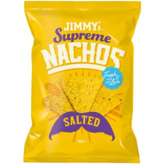 Jimmy's Supreme Nachos Salted 140g (Pack 12)