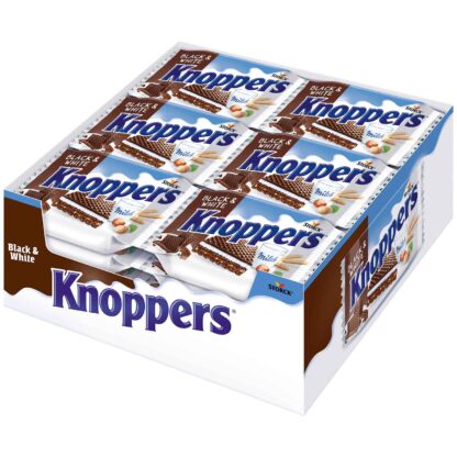 Knoppers Black & White 25g (Pack 24) - immagine 2