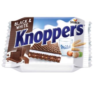 Knoppers Black & White 25g (Pack 24)