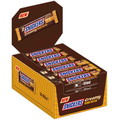 Snickers Creamy Peanut Butter 36,5g (Pack 24) - immagine 2