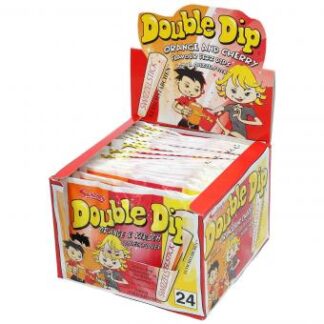 Swizzels Double Dip Orange & Cherry (Pack 24)