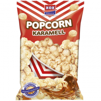 XOX Popcorn Karamell 200g (Pack 10)