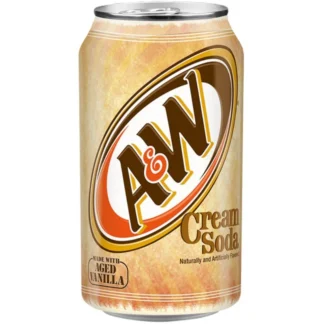 A&W Cream Soda 355ml USA (Pack 12)
