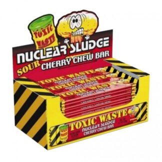 Toxic Waste Nuclear Sludge Chew Bar Sour Cherry 20g (Pack 50)