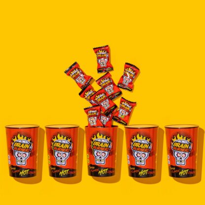 Brain Blasterz Brain Burnerz Super Flamin Hot 48g (Pack 12) - immagine 2