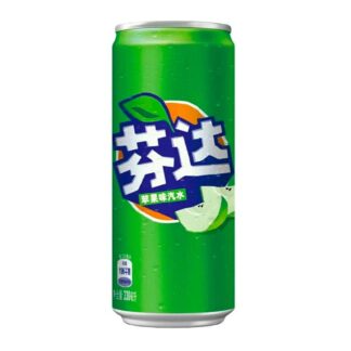 Fanta Apple 330ml China Import (Pack 12)