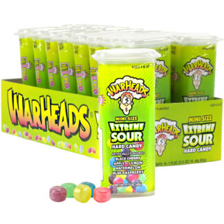 Warheads Minis Extreme Sour Hard Candy 49g USA (Pack 18)