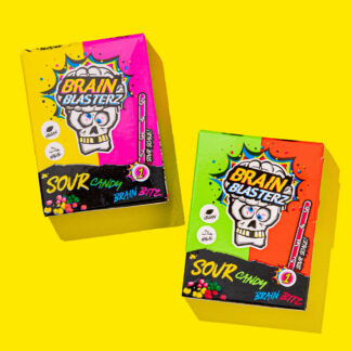 Brain Blasterz Sour Brain Bitz 45g UK (Pack 16)