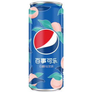 Pepsi White Peach 330ml China Import (Pack 12)