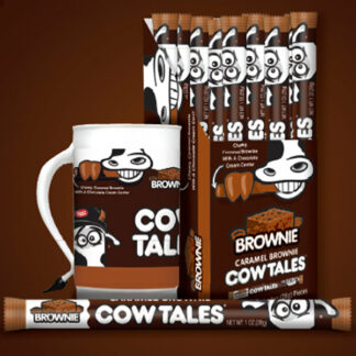 Cow Tales Caramel Brownie 28g USA (Pack 36)