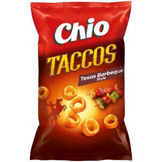 Chio Taccos Texas Barbecue Style 75g (Pack 12)