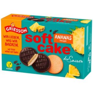 Griesson Soft Cake Ananas 2x150g (Pack 6)
