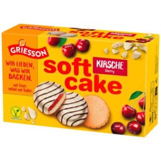 Griesson Soft Cake Cherry 2x150g (Pack 6)