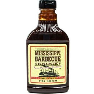 Mississippi Barbecue Sauce Sweet'n Spicy 510g USA (Pack 6)