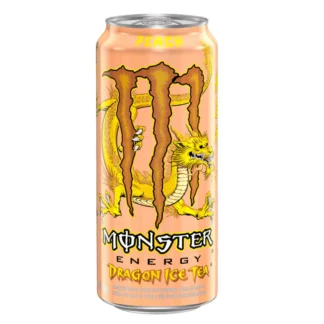 Monster Energy Dragon Ice Tea Peach 473ml (Pack 12)