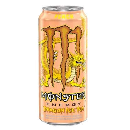 Monster Energy Dragon Ice Tea Peach 473ml (Pack 12)