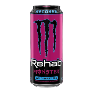 Monster Energy Rehab Wild Berry Tea 458ml USA (Pack 12)