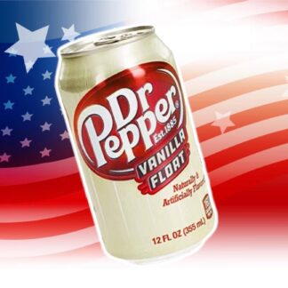 Dr Pepper Vanilla Float 355ml USA (Pack 12)