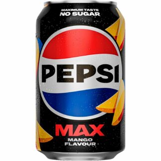 Pepsi Max Mango 330ml (Pack 24)