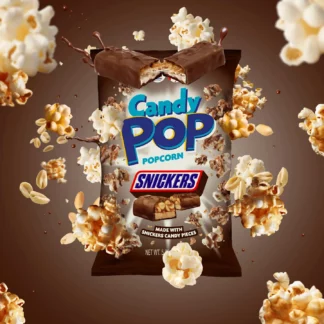 Candy Pop Popcorn Snickers 149g USA (Pack 12)