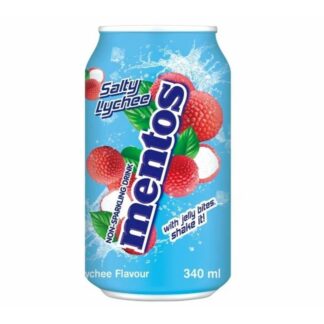 Mentos Salty Lychee 340ml (Pack 24)