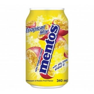 Mentos Tropical Mix 340ml (Pack 24)