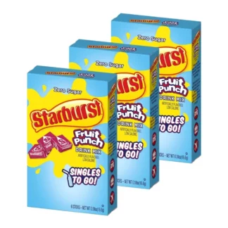 Starburst Singles To Go! Fruit Punch 17g USA (Pack 12)