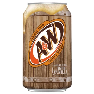 A&W Root Beer 355ml USA (Pack 12)