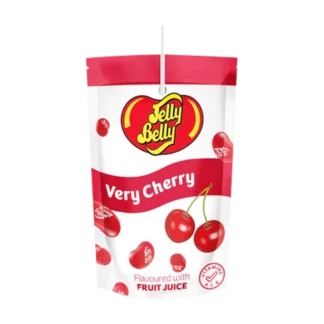 Jelly Belly Fruit Drink Very Cherry 200ml UK (Pack 8)