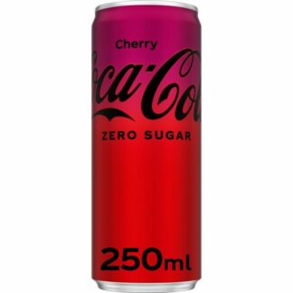 Coca Cola Zero Sugar Cherry 250ml (Pack 24)