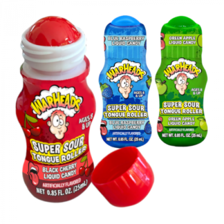 Warheads Super Sour Tongue Roller 25ml MEX (Pack 12)